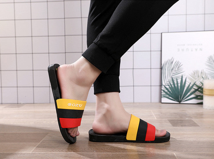 Slippers Men'S Summer Thick-Soled Home Indoor Extra-Large Non-Slip Big Feet Flip Flops - Hiccupzz