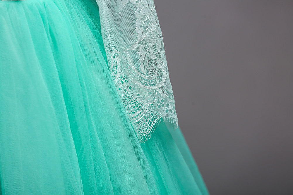 Kids Long Flower Girl Dress Dress - Hiccupzz