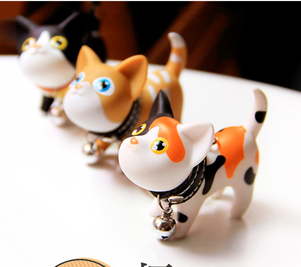 Key Ring Kate Cat Key Ring Couple Key Chain Kitten Key Ring Cat Key Ring - Hiccupzz