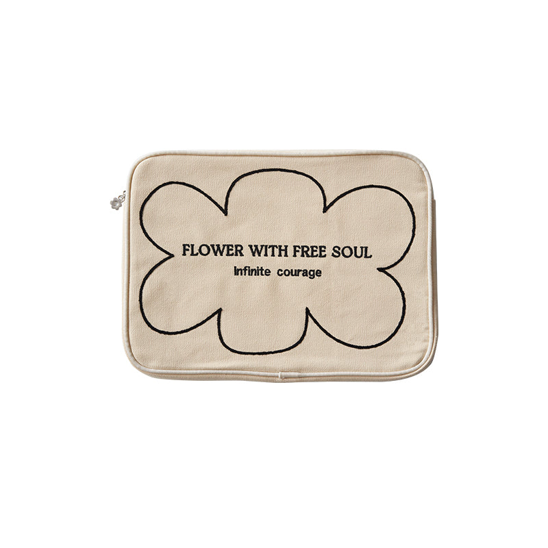 Portable Notebook Liner Bag Embroidery Lady - Hiccupzz