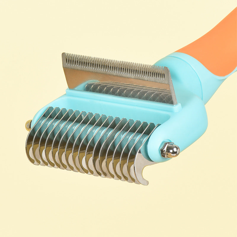 Pet Cleaning Dual Purpose Knot Comb - Hiccupzz