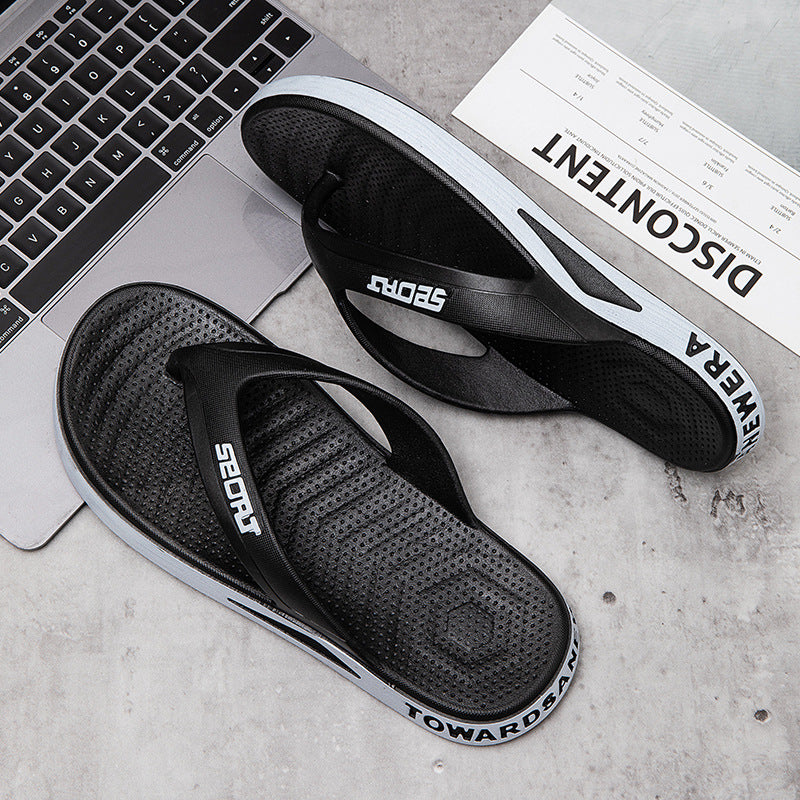 Men's Simple Non-slip Outdoor Leisure Flip-flops - Hiccupzz