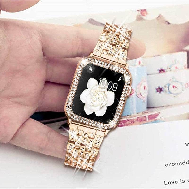 Girl's Diamond Metal Strap Protective Cover - Hiccupzz