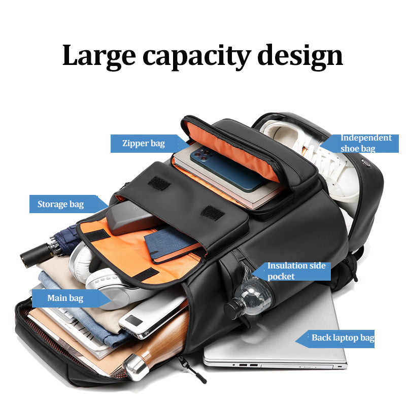 Shoulder Bag Men's Large Capacity Outdoor Waterproof Travel - Hiccupzz