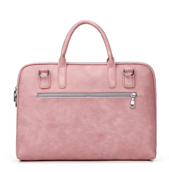 Faux Leather Laptop Bag For Women - Hiccupzz