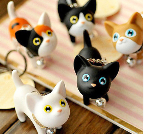 Key Ring Kate Cat Key Ring Couple Key Chain Kitten Key Ring Cat Key Ring - Hiccupzz