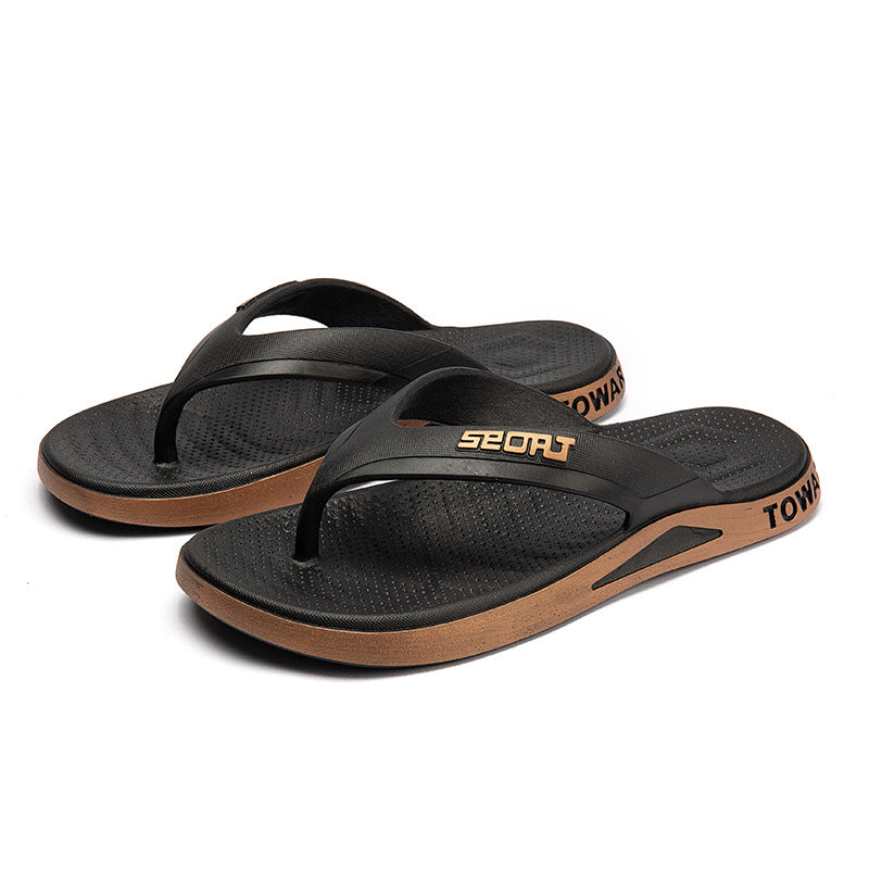 Men's Simple Non-slip Outdoor Leisure Flip-flops - Hiccupzz