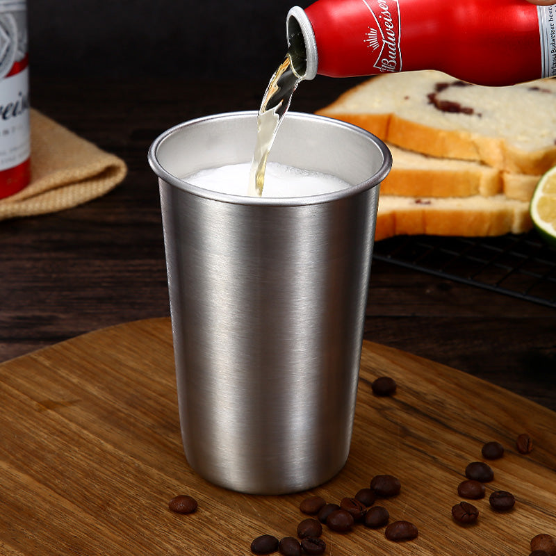 Stainless steel single layer mouth cup - Hiccupzz