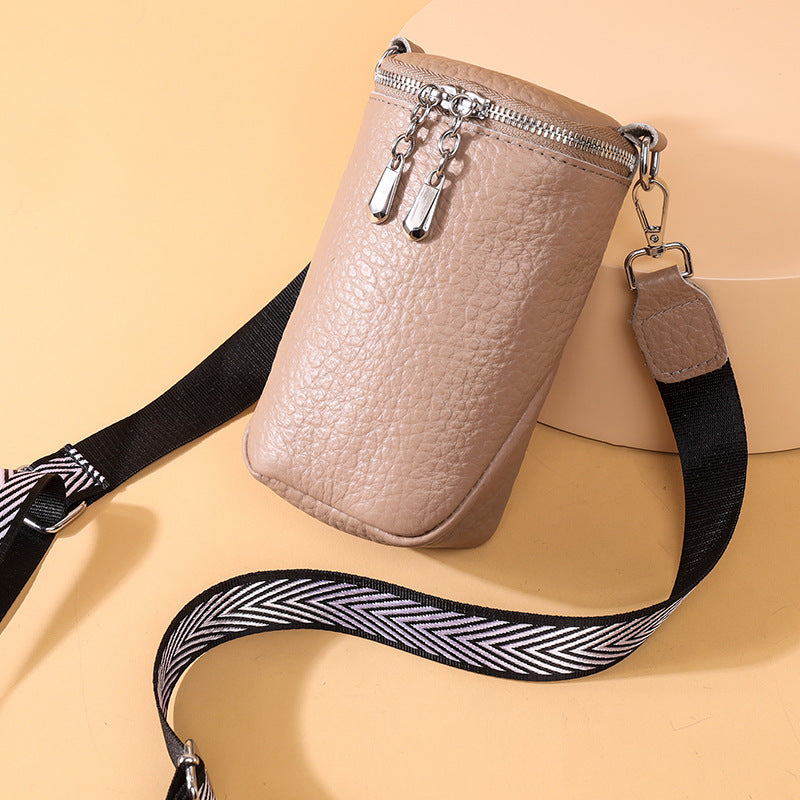 Women's Genuine Leather Fashion Coin Mobile Phone Bag - Hiccupzz