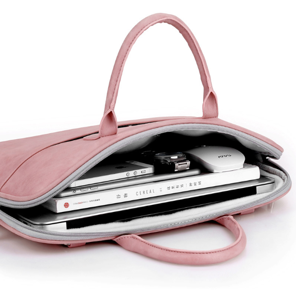 Faux Leather Laptop Bag For Women - Hiccupzz