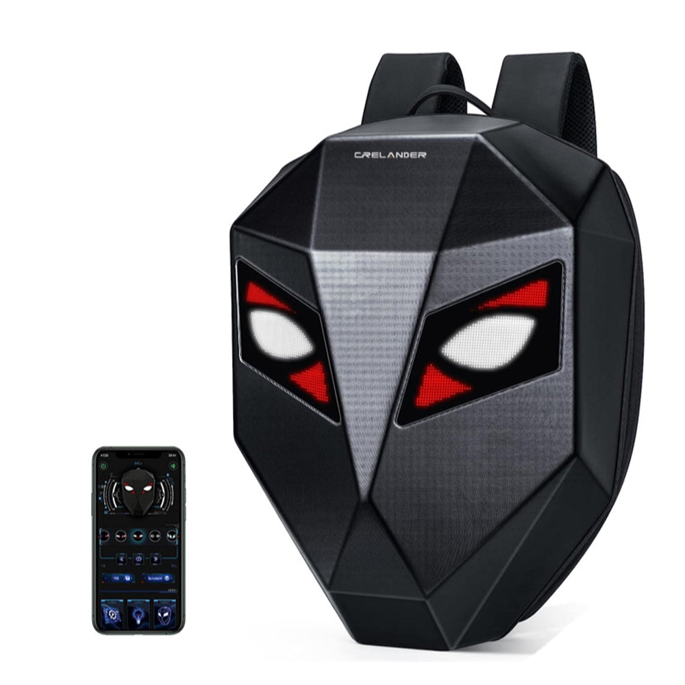 LED Knight Waterproof Hard Shell Laptop Motorcycle Backpack - Hiccupzz