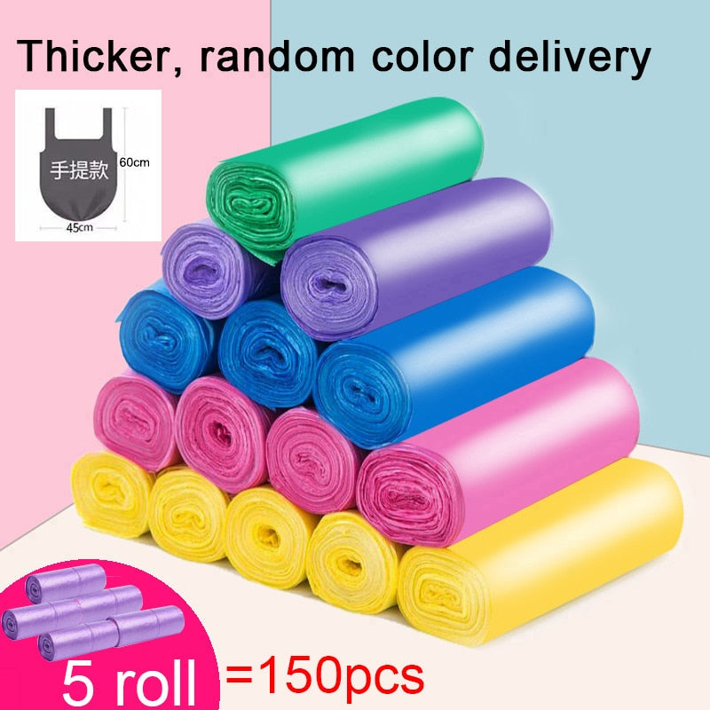 garbage bags disposable trash bags big waste bag trash can waste bin storage box holder trash bin kitchen home convenient - Hiccupzz