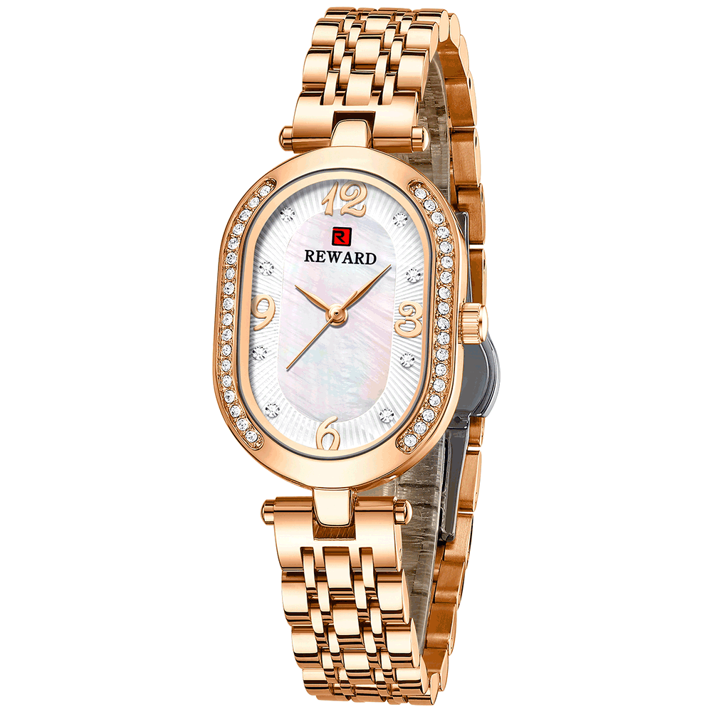 Oval Fashion Diamond Luxury Women Watch Montre Femme - Hiccupzz