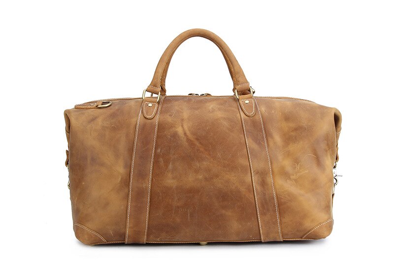 Vintage Crazy Horse Genuine Travel Bag Large - Hiccupzz