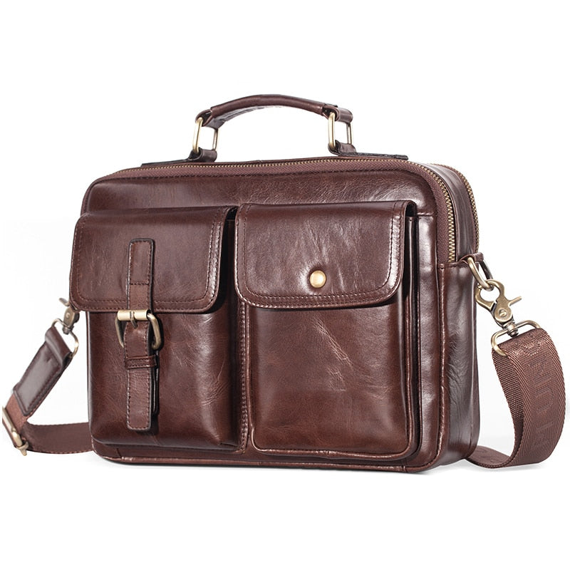 Genuine Leather Handbag for business purpose - Hiccupzz