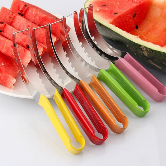Stainless Steel  Watermelon Slicer Cutter - Hiccupzz