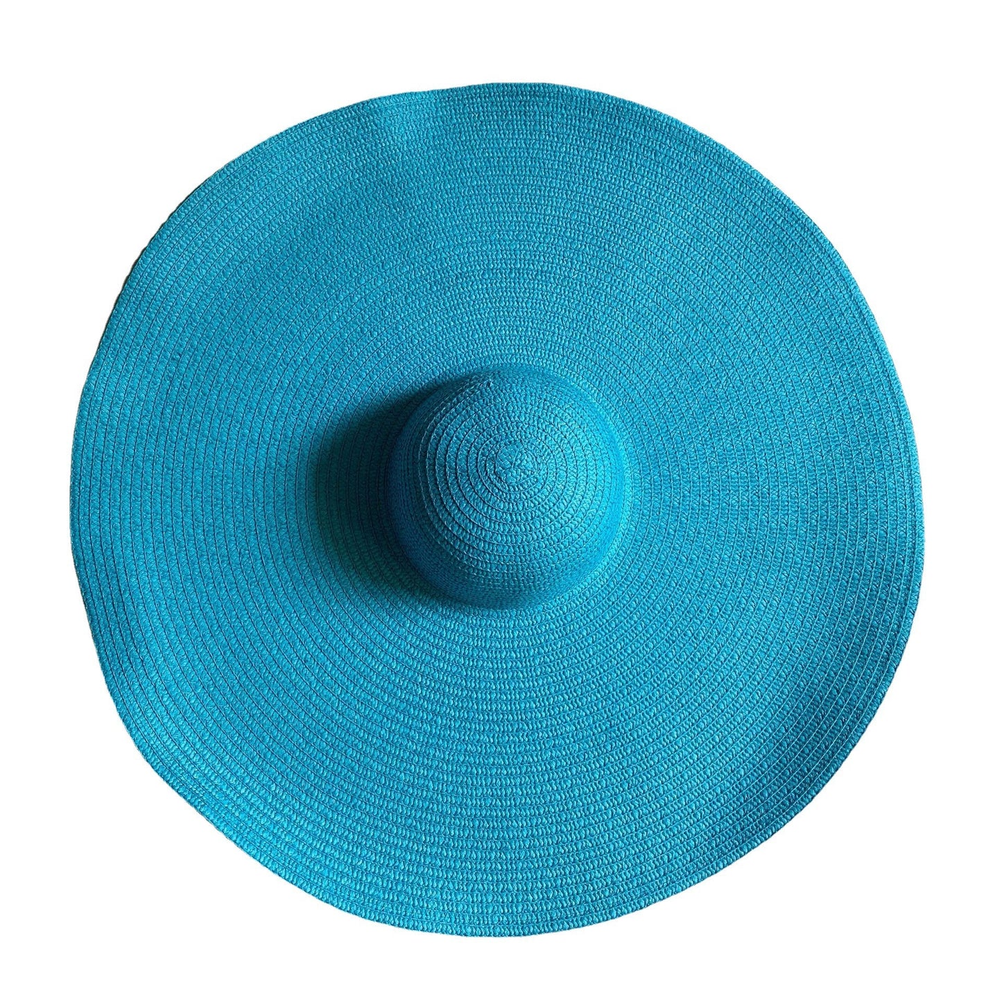 Simple Large Foldable 25cm Wide Brim Floppy Straw Hat For Women Girl Uv Protection Sun Hat Female Holiday Beach Panama Shade Cap - Hiccupzz