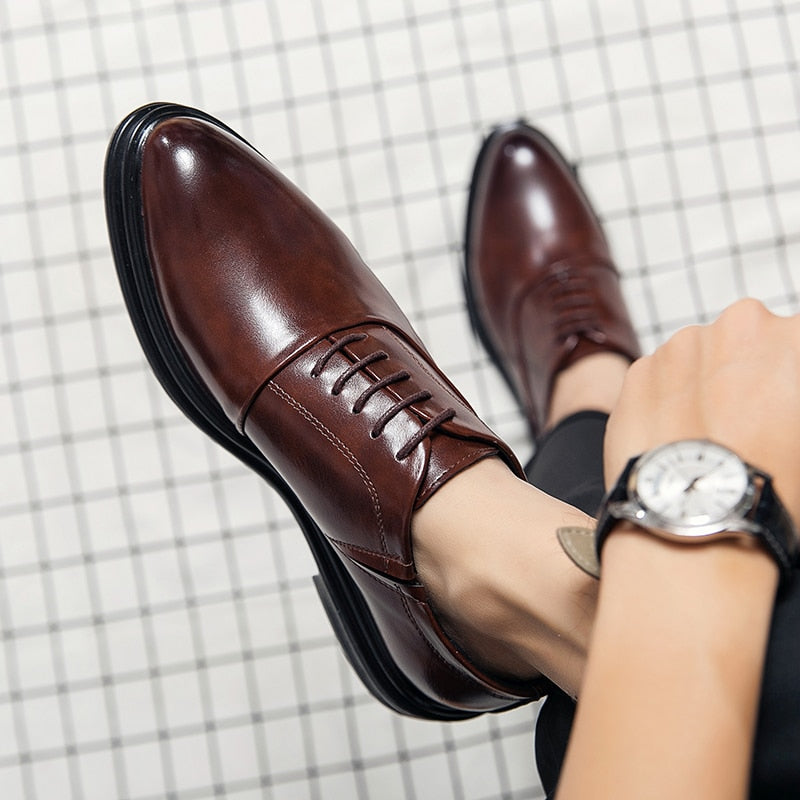 Business Formal Leather Shoes for Men - Hiccupzz