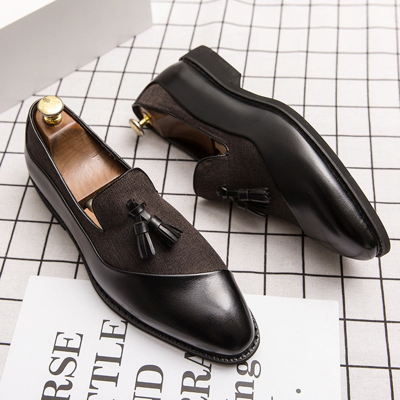 Men's Classic Leather Shoes - Hiccupzz