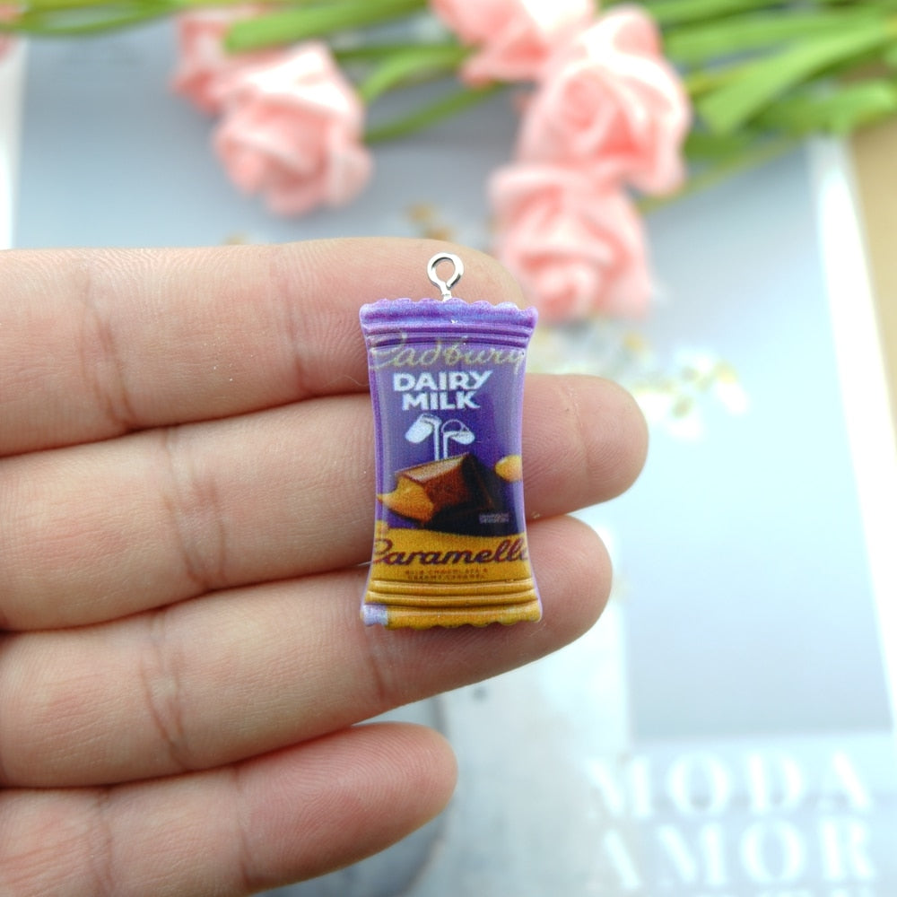 Cute Chocolate Candy Charms for Jewelry - Hiccupzz