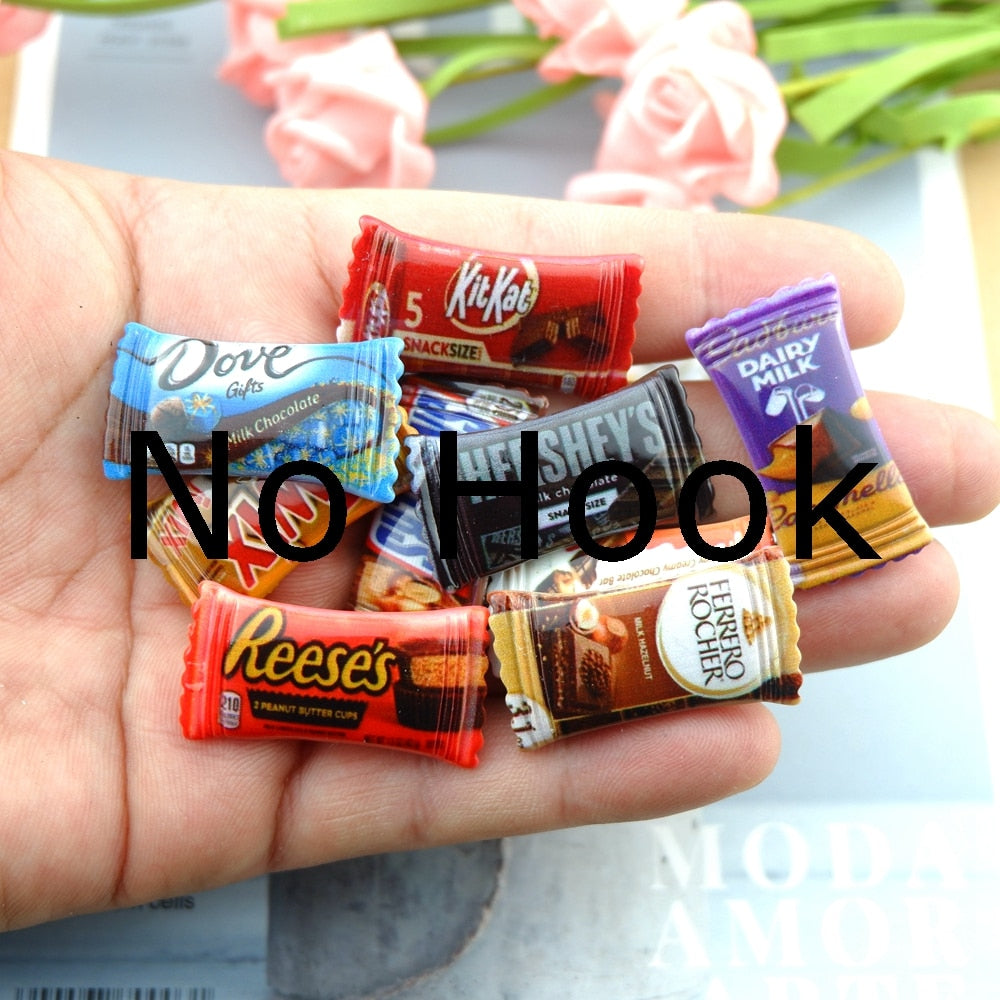 Cute Chocolate Candy Charms for Jewelry - Hiccupzz
