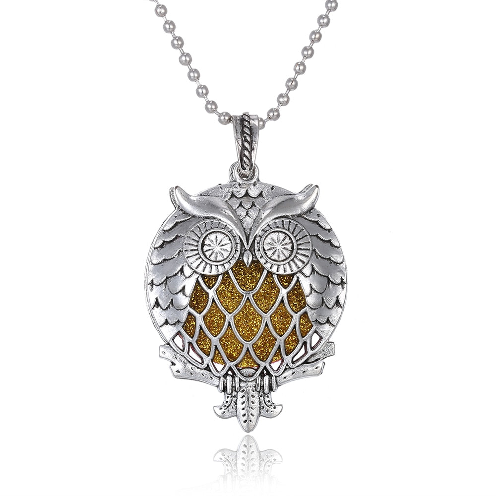 Aromatherapy Necklace Tree of Life Diffuser,Pendant Essential Oil Perfume Aroma Diffuser Necklace - Hiccupzz