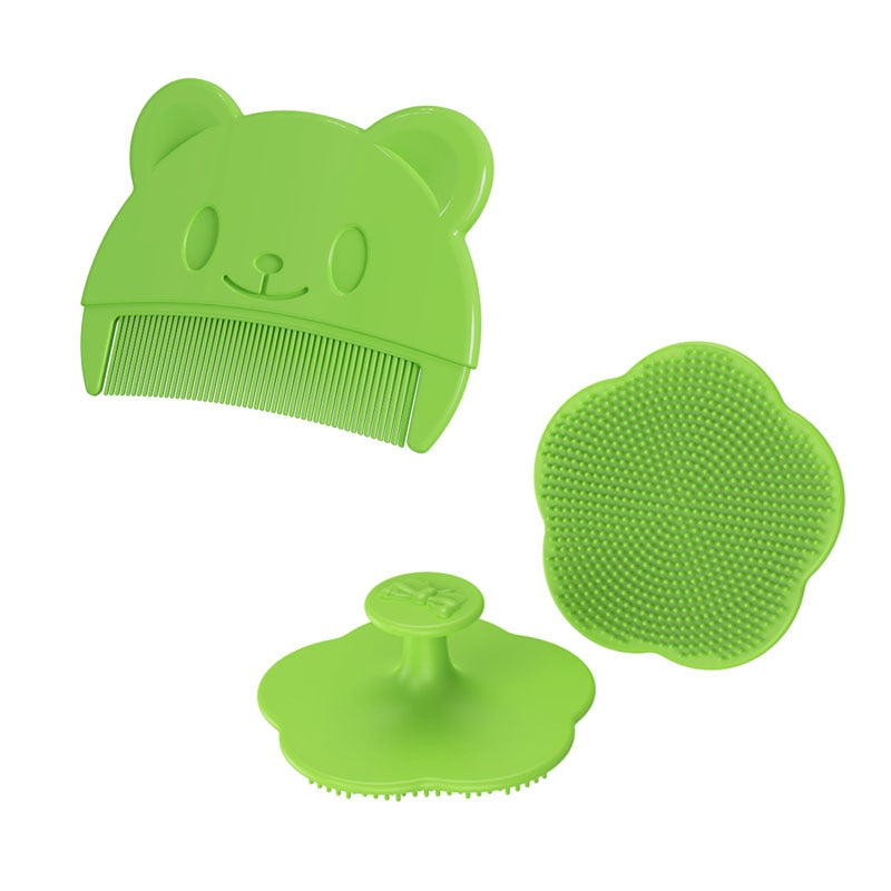 2pcs Baby Care Accessories Hair Comb and Head Massager - Hiccupzz