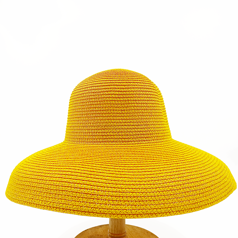 Summer hat new female sun hat folding beach hat big brim travel sunscreen Hepburn wind sun hat travel - Hiccupzz