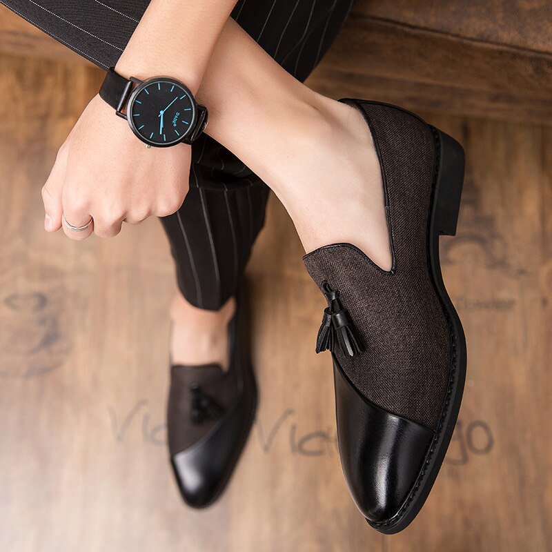 Men's Classic Leather Shoes - Hiccupzz