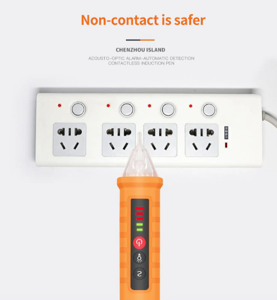 Electrometer Pen Partition Wall Multi-Functional Electrician Wire Measuring Broken Road Section Point Electronic Electrometer Pe - Hiccupzz