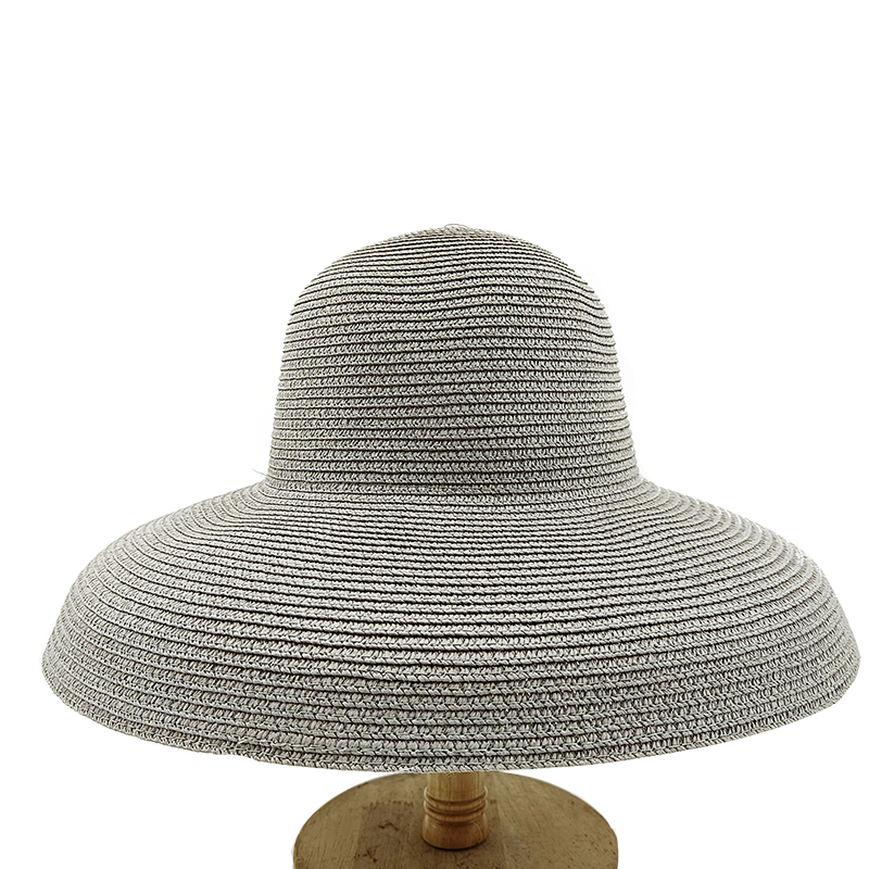 Summer hat new female sun hat folding beach hat big brim travel sunscreen Hepburn wind sun hat travel - Hiccupzz