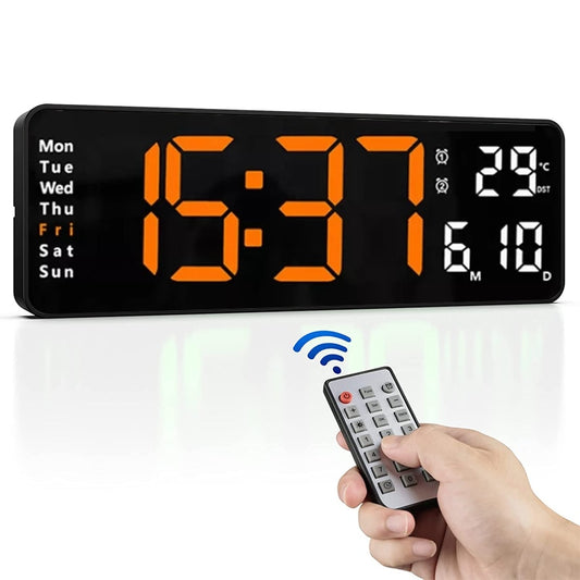 Digital Wall Clock - Hiccupzz