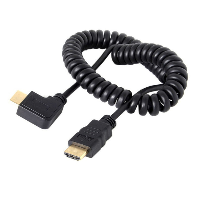 Standard HDMI To High Definition Spring Cable - Hiccupzz