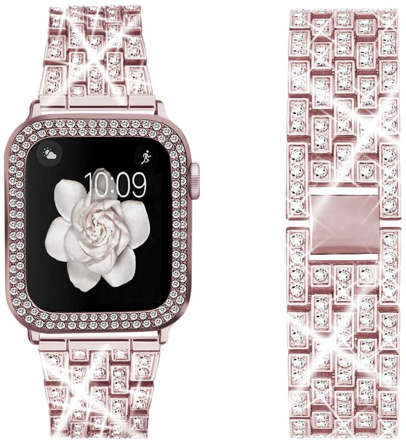 Girl's Diamond Metal Strap Protective Cover - Hiccupzz