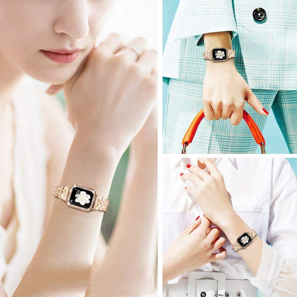 Girl's Diamond Metal Strap Protective Cover - Hiccupzz