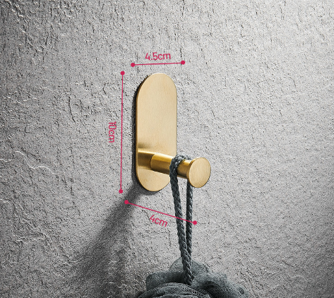 Single Bar Towel Rack Bathroom Hook Bathroom Pendant - Hiccupzz