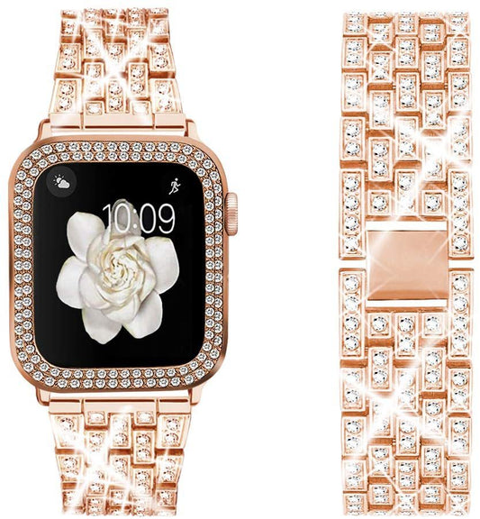Girl's Diamond Metal Strap Protective Cover - Hiccupzz
