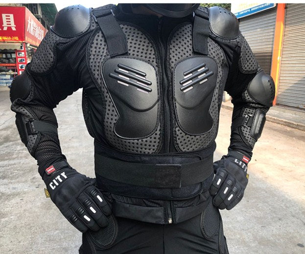 Motorcycle Riding Fall Protection Armor Jacket - Hiccupzz