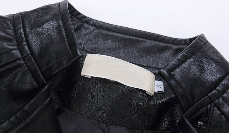 Motorcycle Leather Jacket Large Coat Woman - Hiccupzz