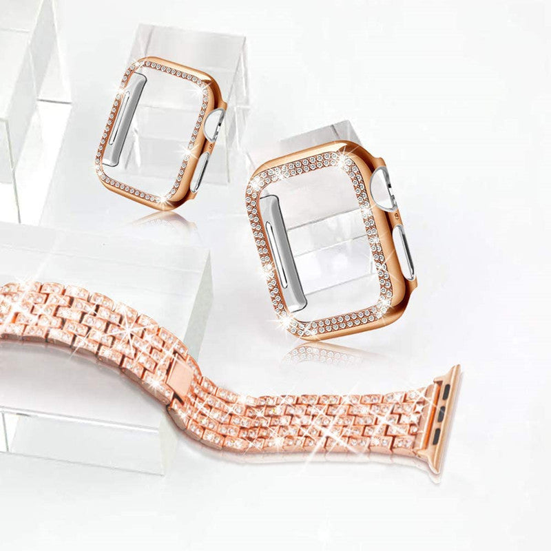 Girl's Diamond Metal Strap Protective Cover - Hiccupzz