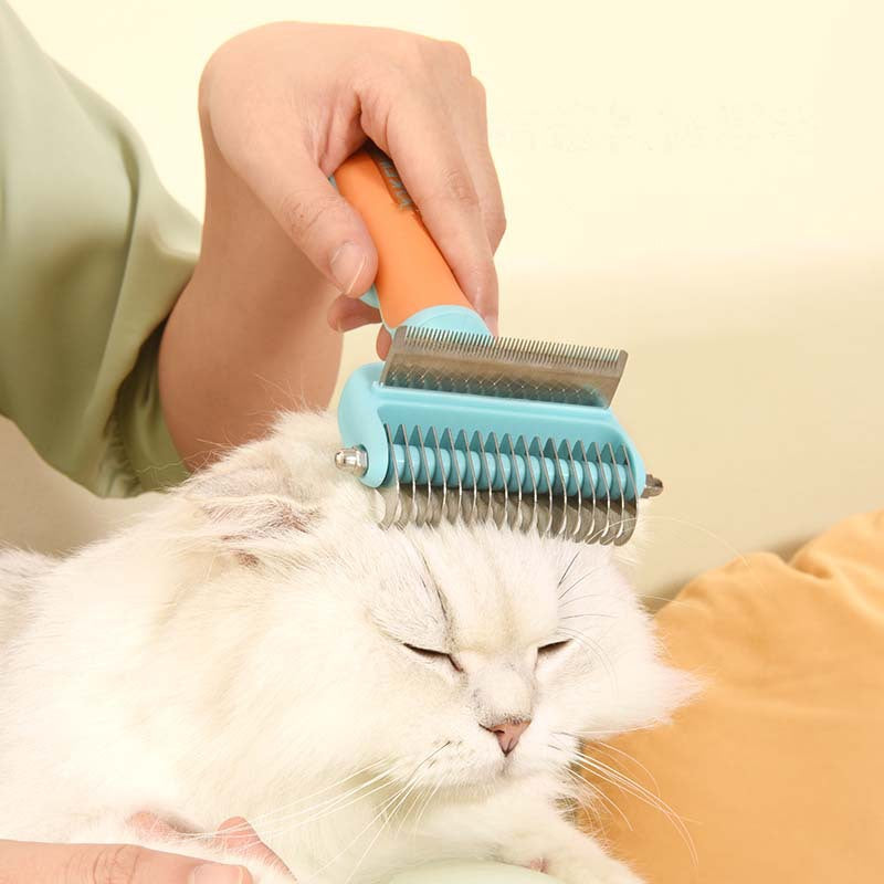 Pet Cleaning Dual Purpose Knot Comb - Hiccupzz