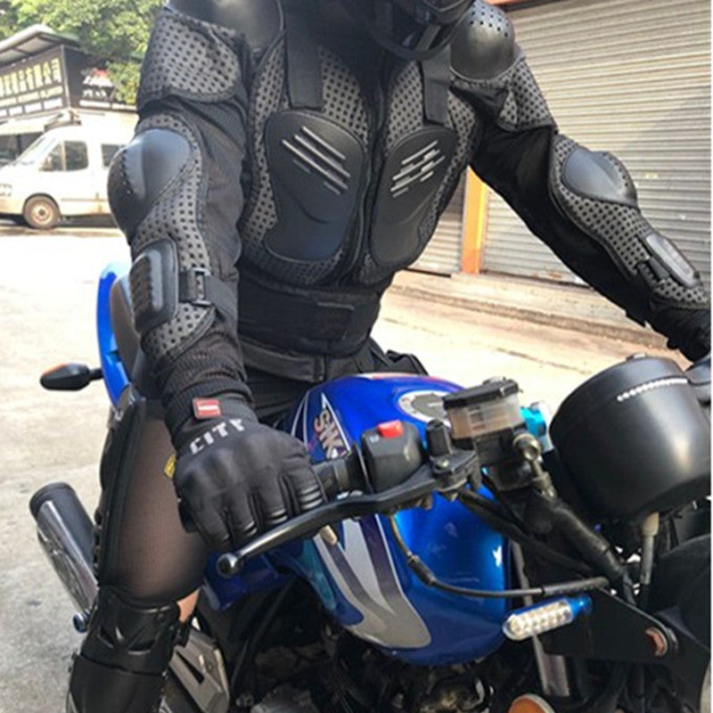 Motorcycle Riding Fall Protection Armor Jacket - Hiccupzz