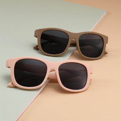 0-3 Years Old Baby Outdoor Silicone Frame Sunglasses - Hiccupzz