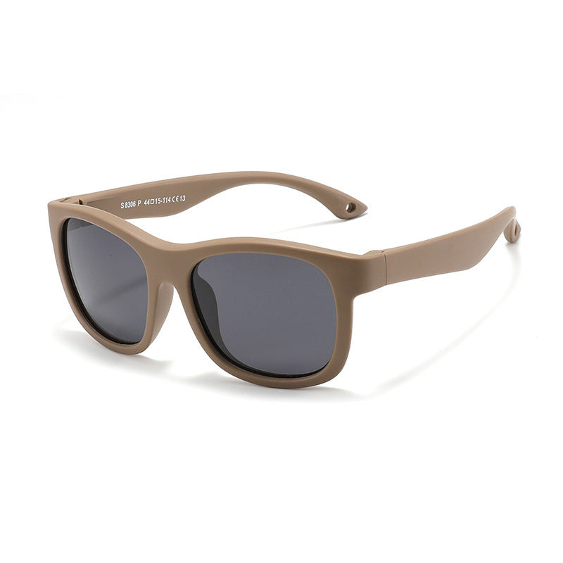 0-3 Years Old Baby Outdoor Silicone Frame Sunglasses - Hiccupzz