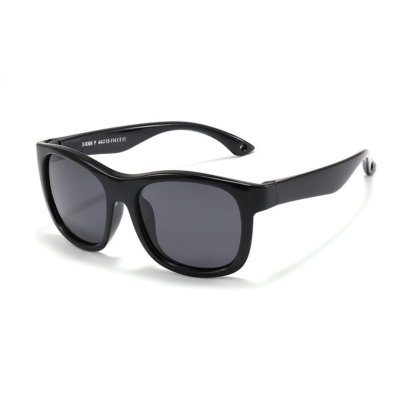 0-3 Years Old Baby Outdoor Silicone Frame Sunglasses - Hiccupzz