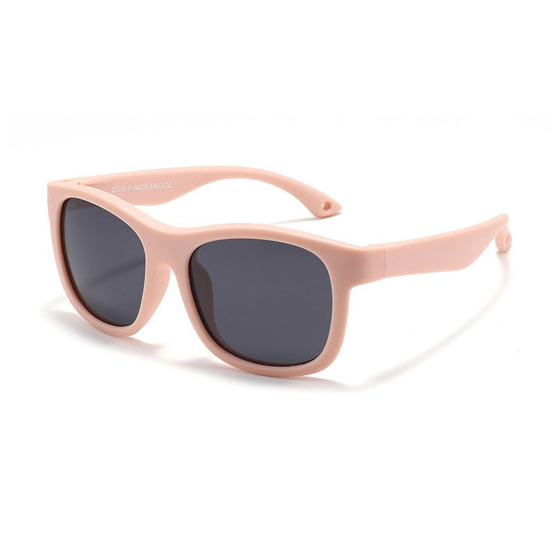 0-3 Years Old Baby Outdoor Silicone Frame Sunglasses - Hiccupzz