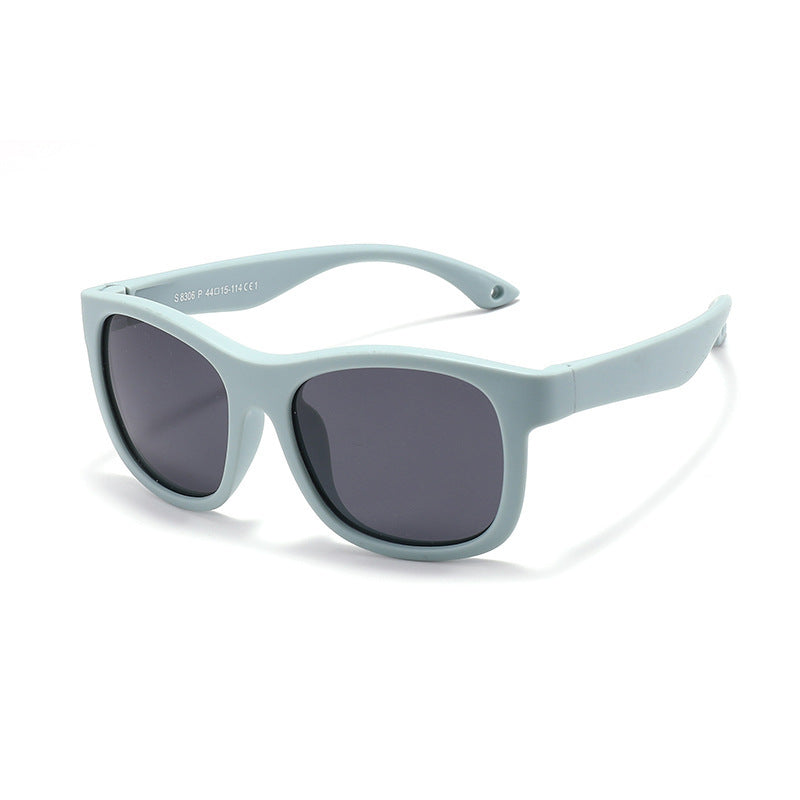 0-3 Years Old Baby Outdoor Silicone Frame Sunglasses - Hiccupzz