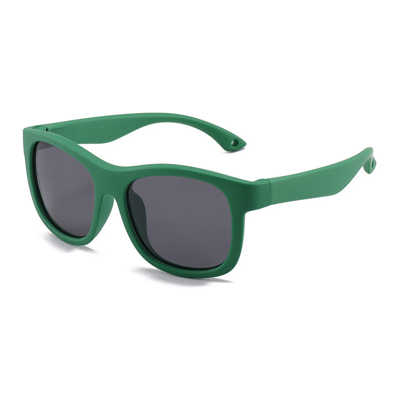 0-3 Years Old Baby Outdoor Silicone Frame Sunglasses - Hiccupzz