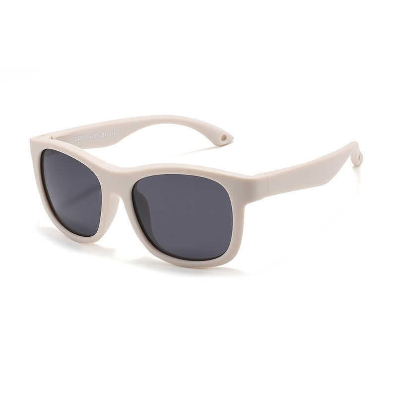 0-3 Years Old Baby Outdoor Silicone Frame Sunglasses - Hiccupzz