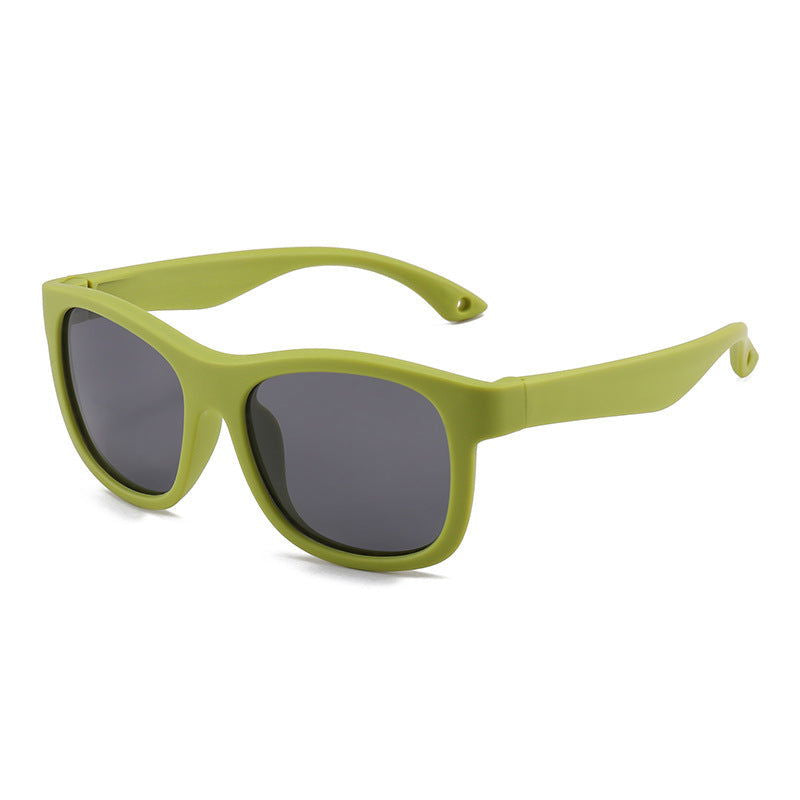 0-3 Years Old Baby Outdoor Silicone Frame Sunglasses - Hiccupzz